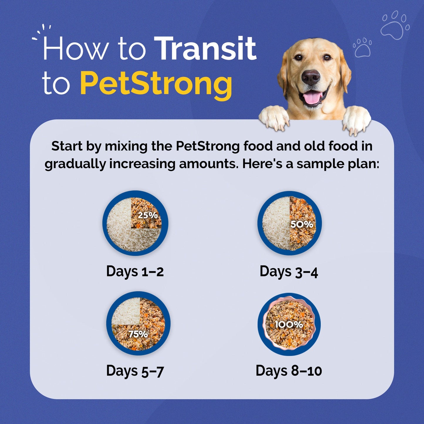 PetStrong Lamb and Blueberry Grain Free Fresh Food for Dogs