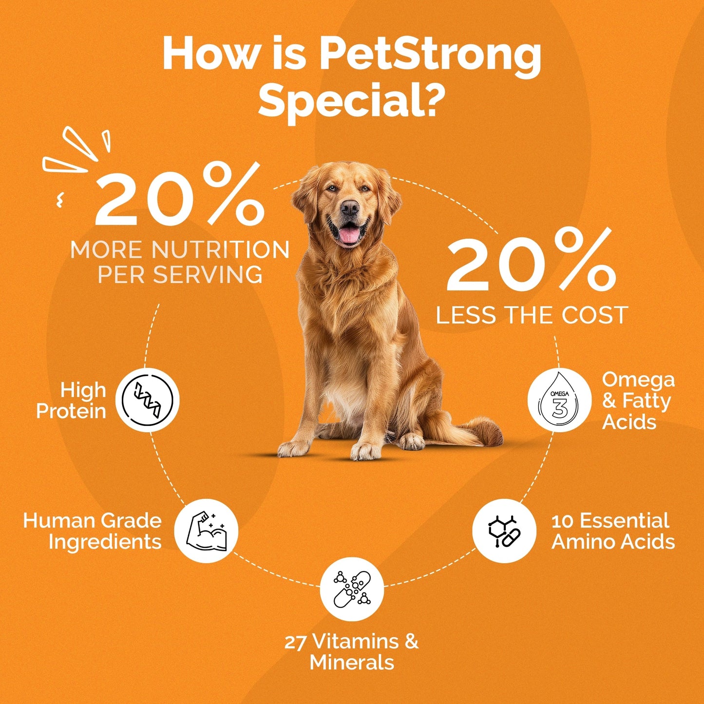 PetStrong Chicken and Pumpkin Grain Free Fresh Food for Dogs