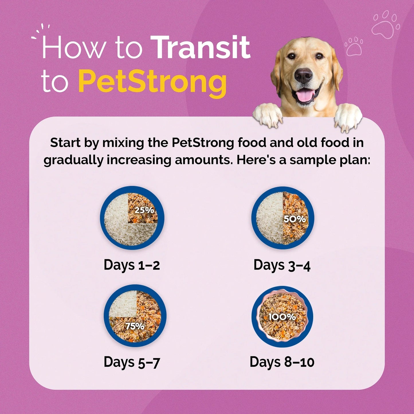 PetStrong Chicken and Rice Fresh Food for Dogs