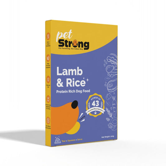 PetStrong Lamb and Rice Fresh Food for Dogs